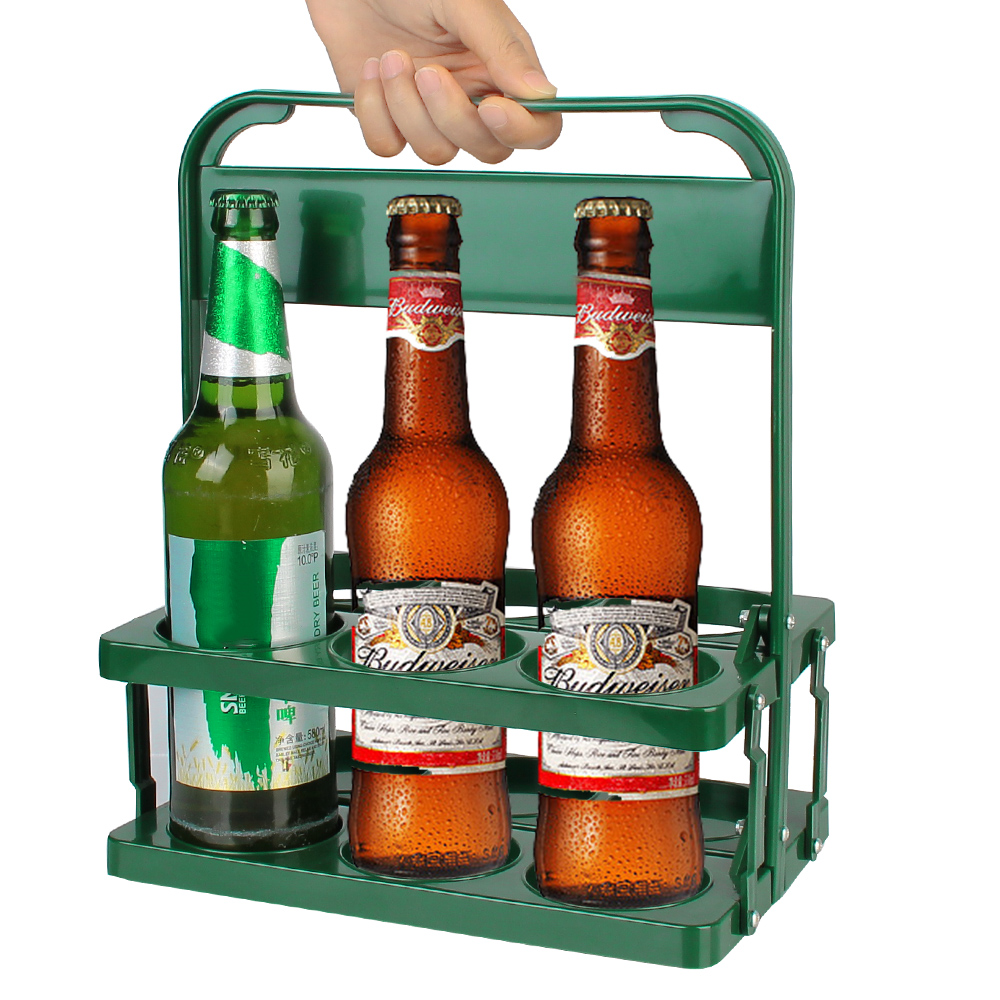 Wine Beer Type - Herbruikbare Duurzame Opvouwbare Bierfles Drager Cup