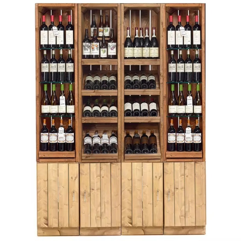 Wine Beer Supermarket - Hoge kwaliteit volledig aanpasbare commerciële houten