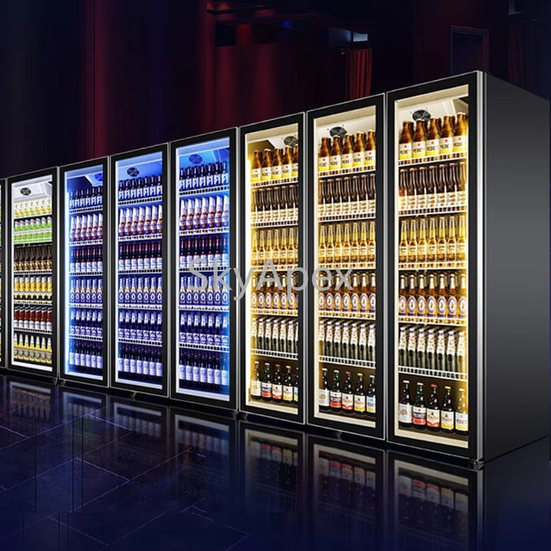 Wine Beer Supermarket - Wedergeboorte Hot Selling Transparant Glas Staande