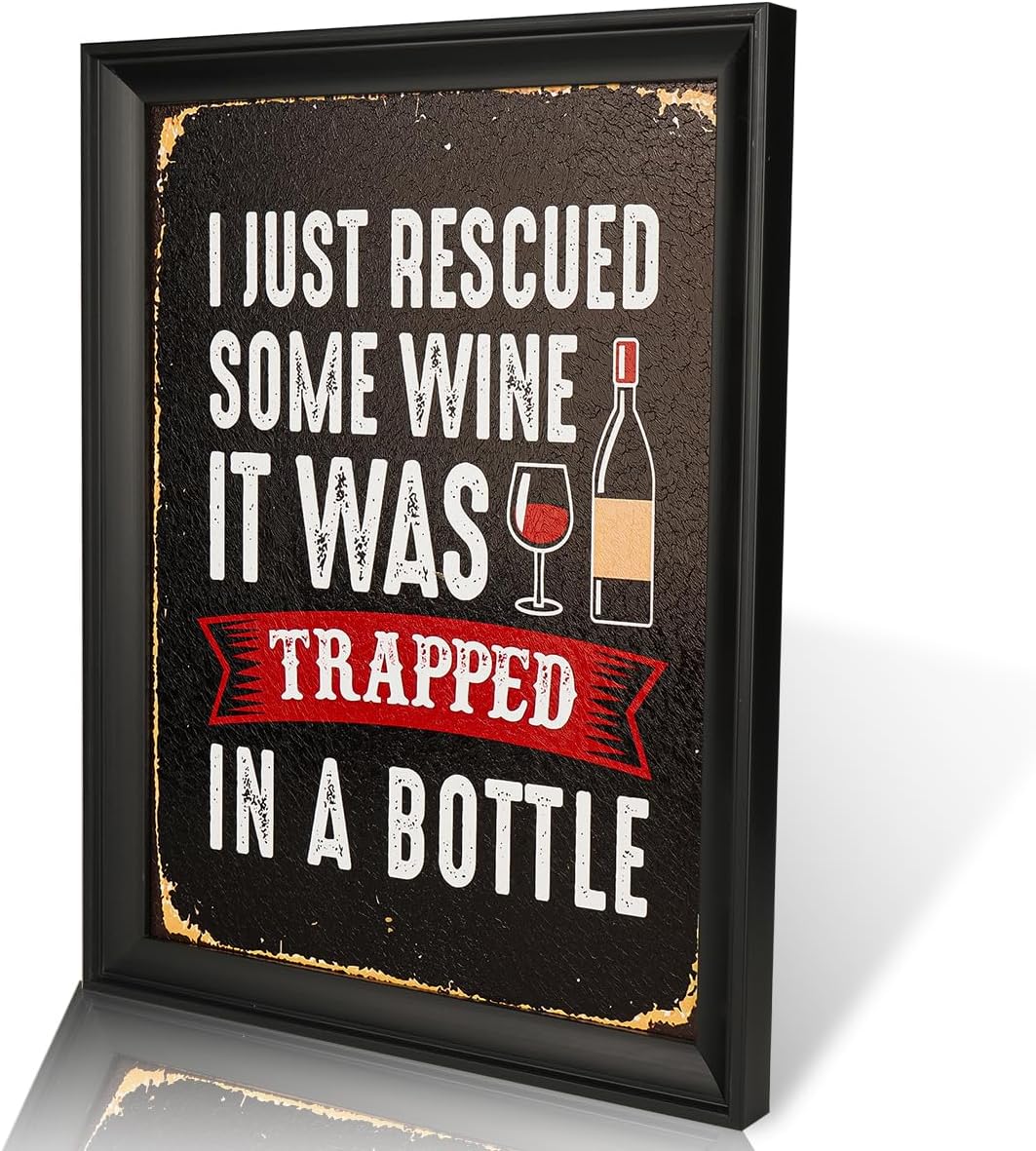 Wine Beer Usa - Man Cave Rules wanddecoratie met bier,