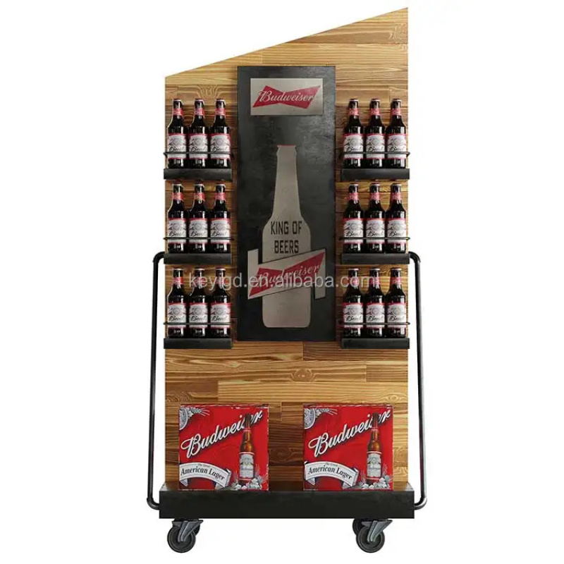 Wijnrek voor supermarkt, drank - Wine Beer Supermarket recensie en prijs
