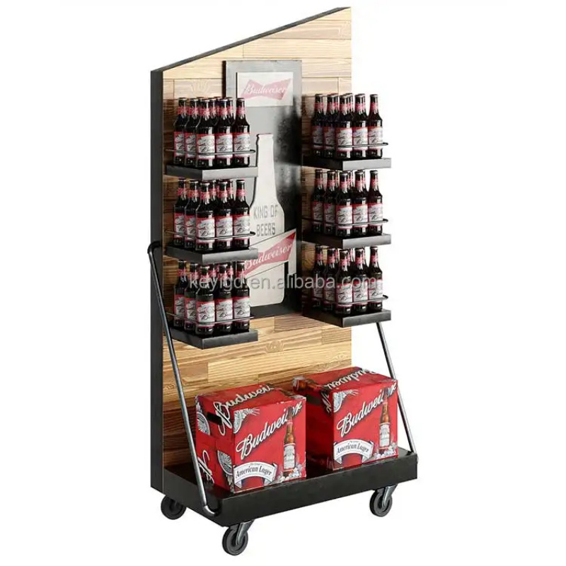 Wijnrek voor supermarkt, drank - Wine Beer Supermarket recensie en prijs